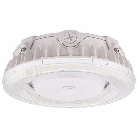 NUVO LED Canopy Fixture - 100 Watt - CCT Selectable - White Finish 65/631R1